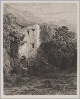 KG 14133
          <br/>
          Alpenlandschap met woning
          <br/>
          <em>Calame, Alexandre (1810 - 1864)</em>